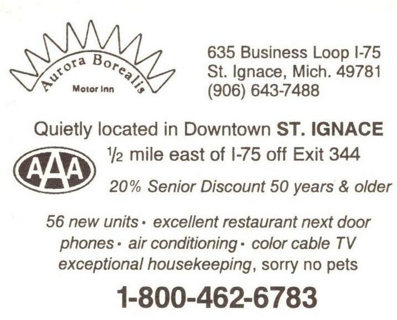 Aurora Borealis Motel - Vintage Postcard (newer photo)